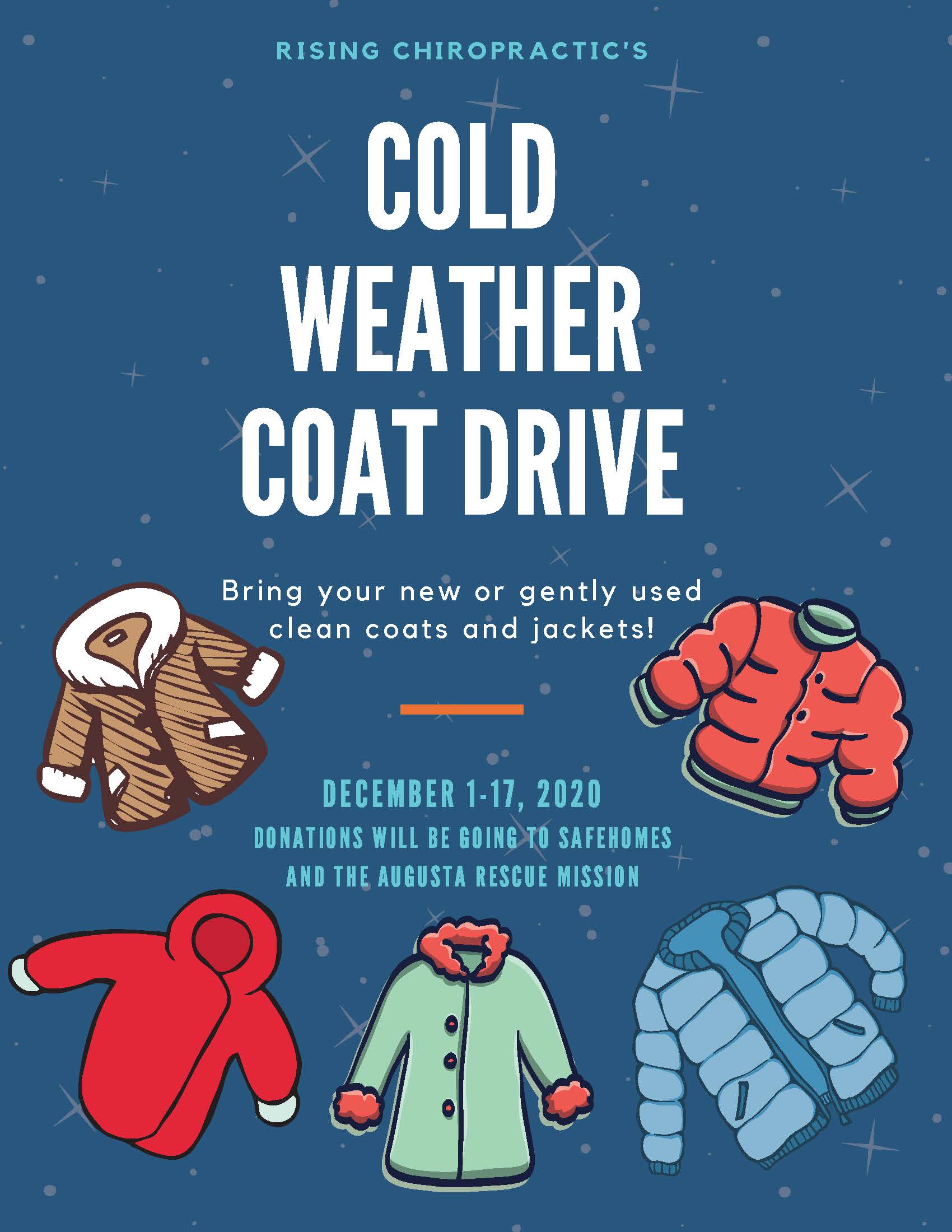 Cold weather coat drive